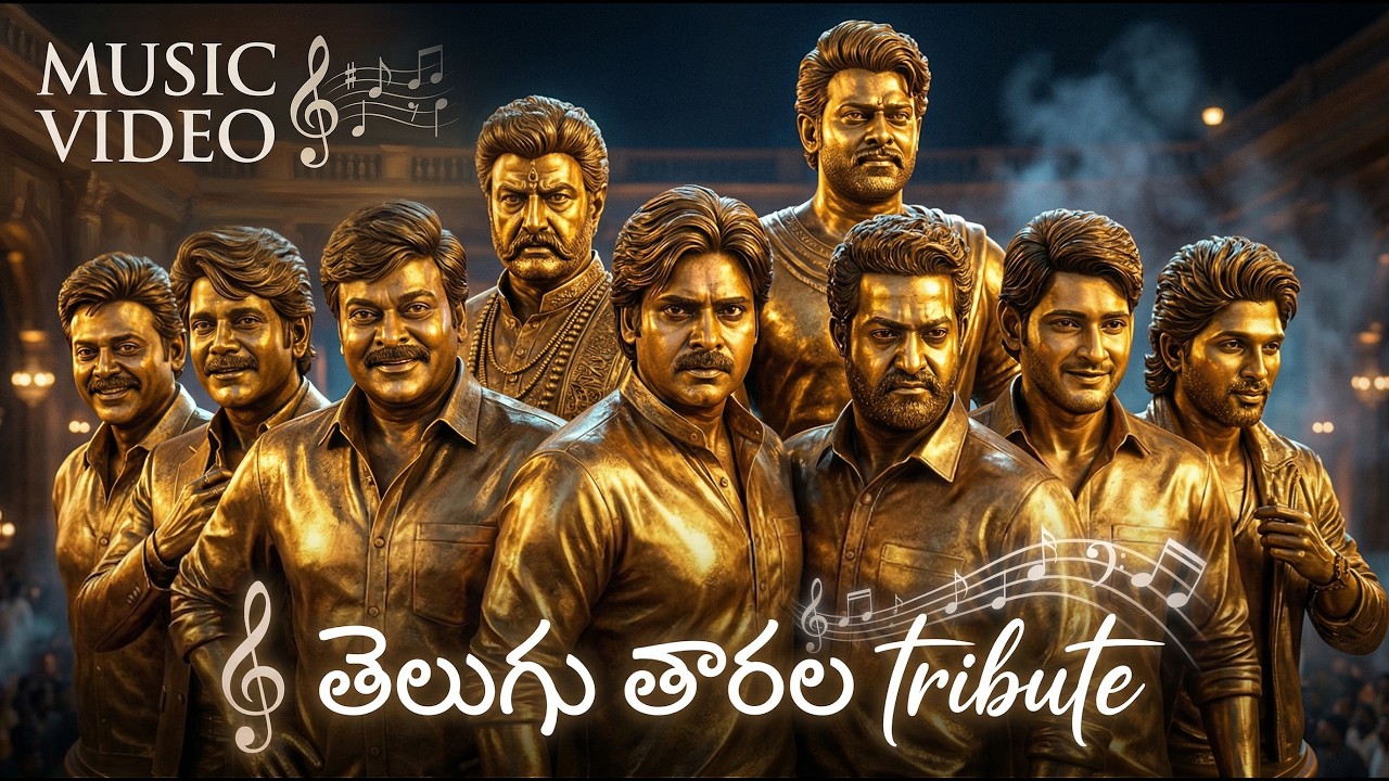The Glory of Telugu Stars /Tribute to Telugu Stars |Telugu Taarala Tribute