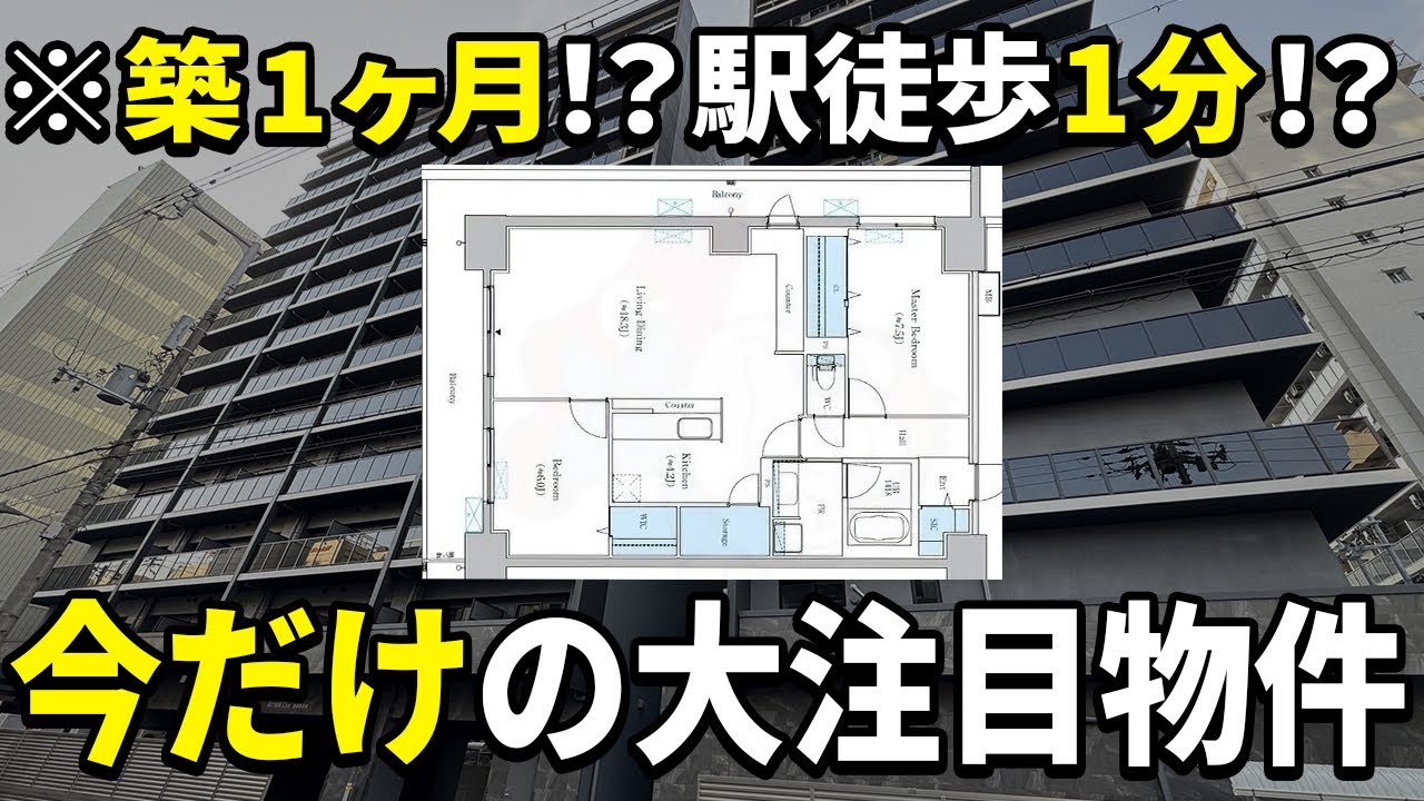 【ここ住みたい…】大国町徒歩2分の新築ペット可マンション