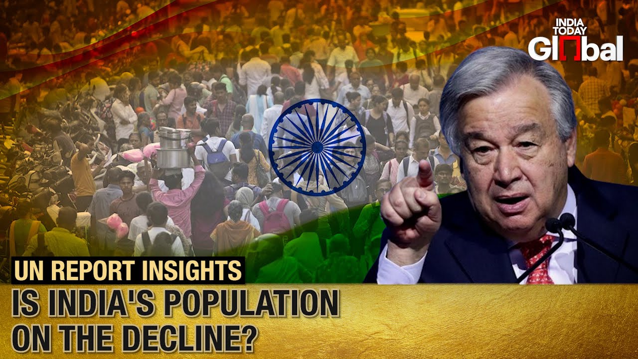 India's Population To Peak At 1.7 Billion By 2062 | India Today Global