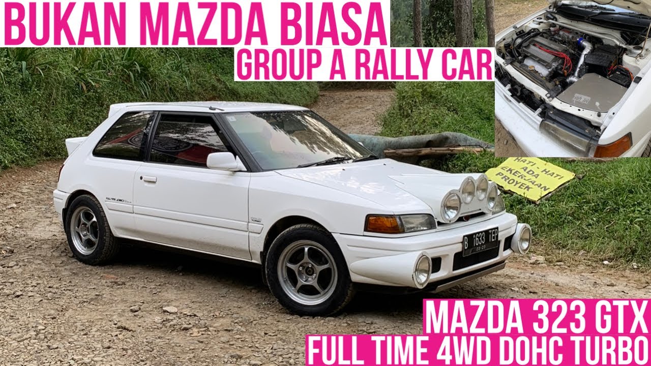 Mazda Tua Ada Laptop Nya! || MAZDA 323 GTX