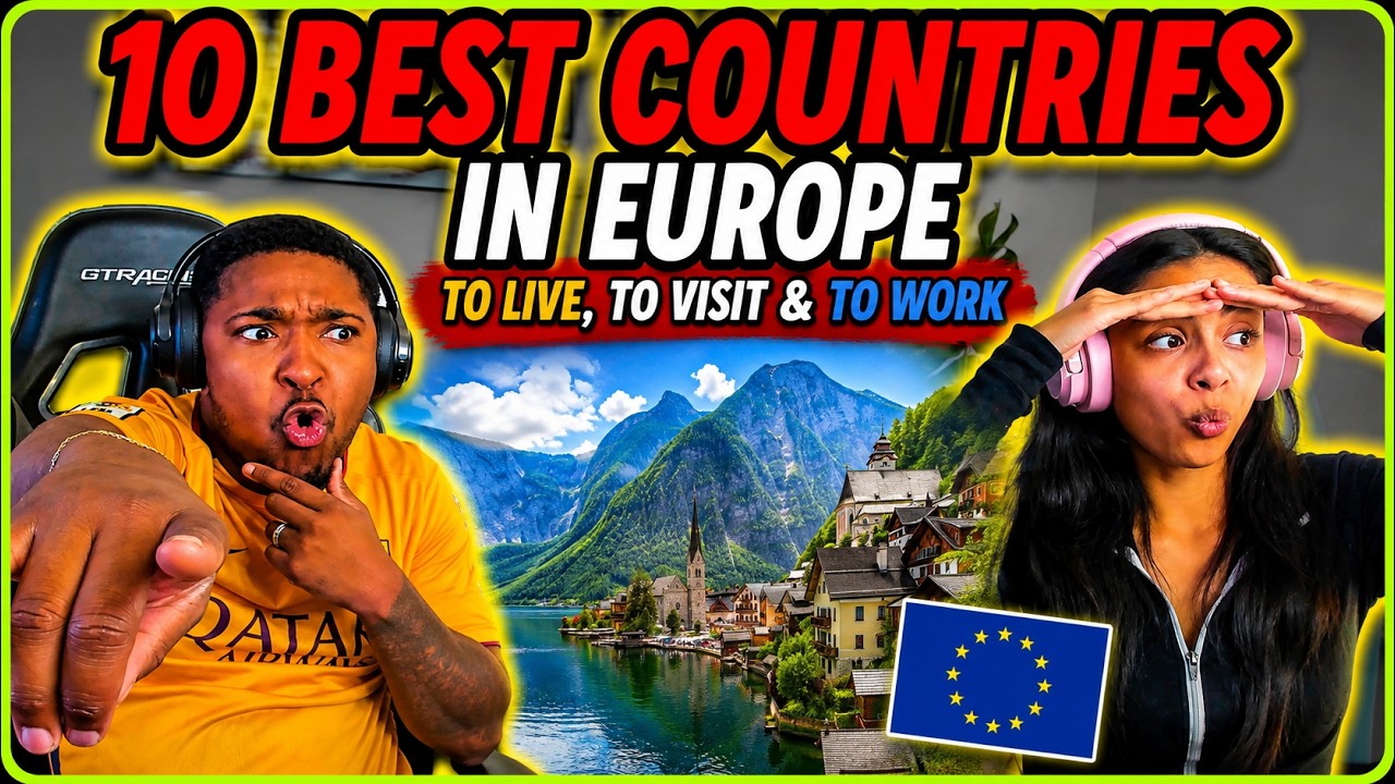 What are the 10 BEST countries in Europe? | American reaction