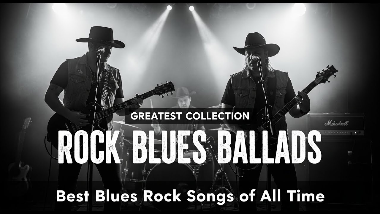 Eric Clapton, B.B. King, Otis Rush Inspired | Rock Blues Ballads Nostalgic