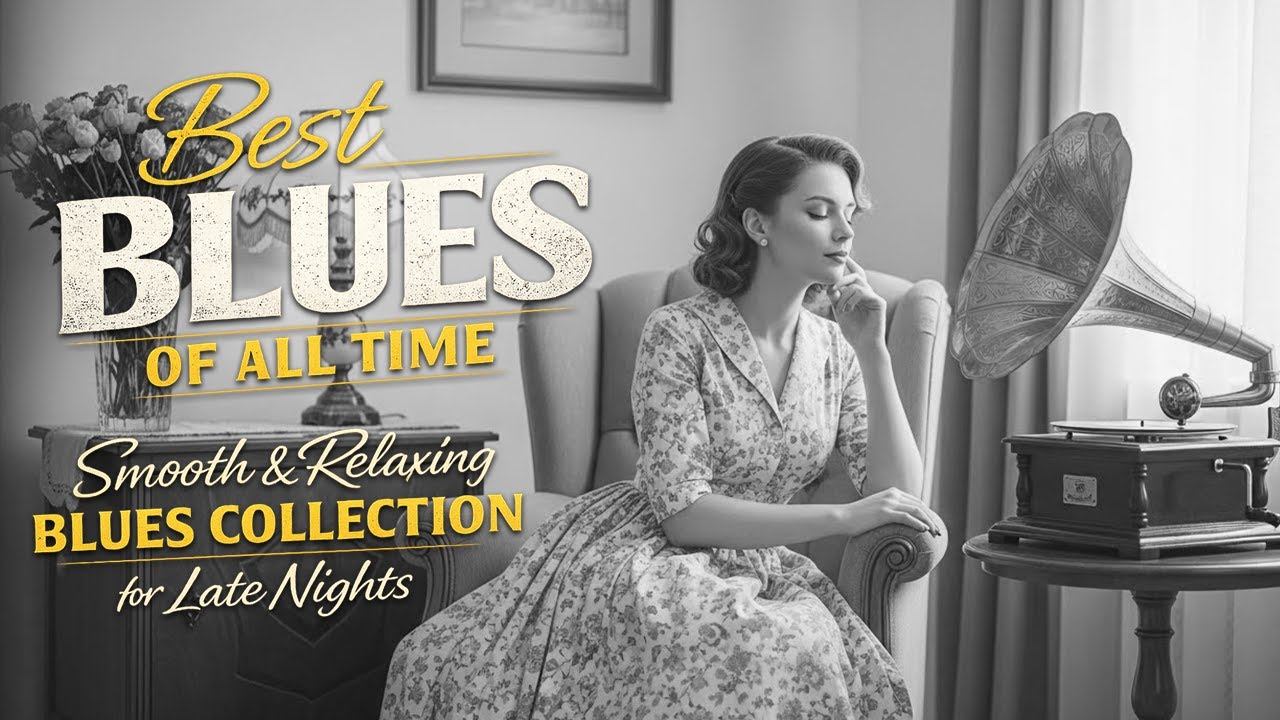 Smooth Blues Essentials – Relaxing Blues Tunes for Late-Night Listening