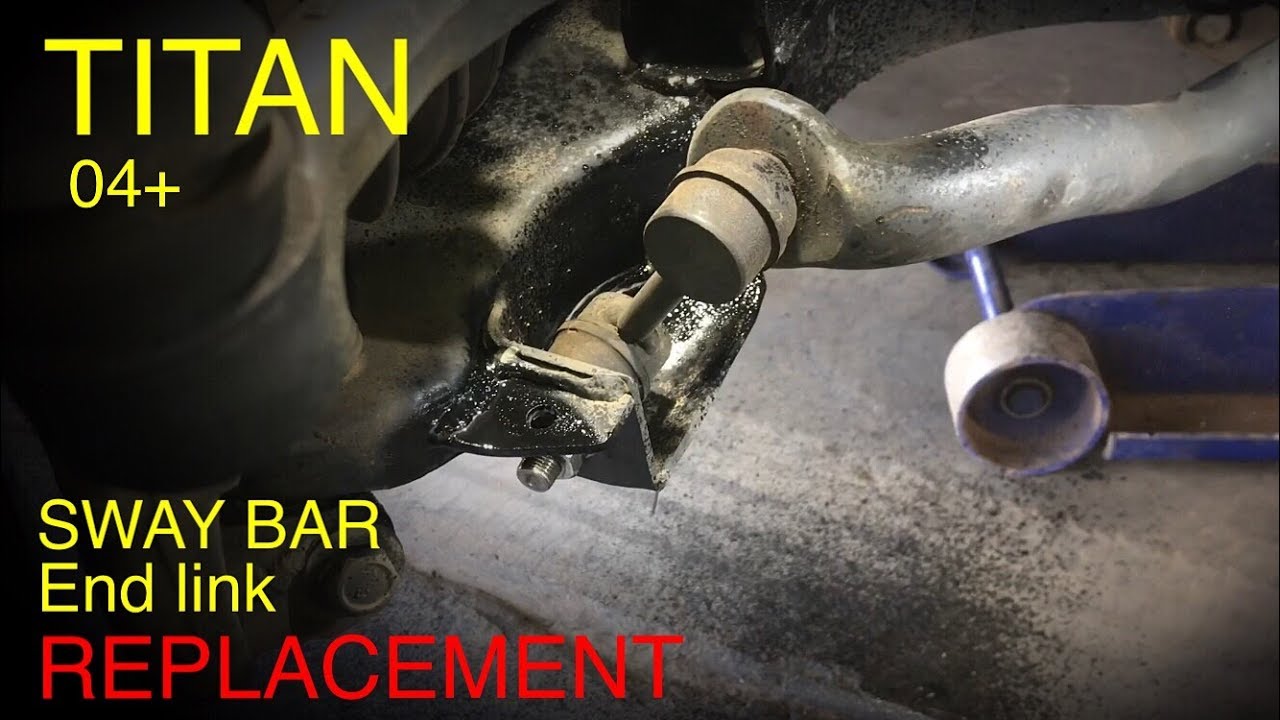 Nissan Titan Sway Bar End Link Replacement (2004+)