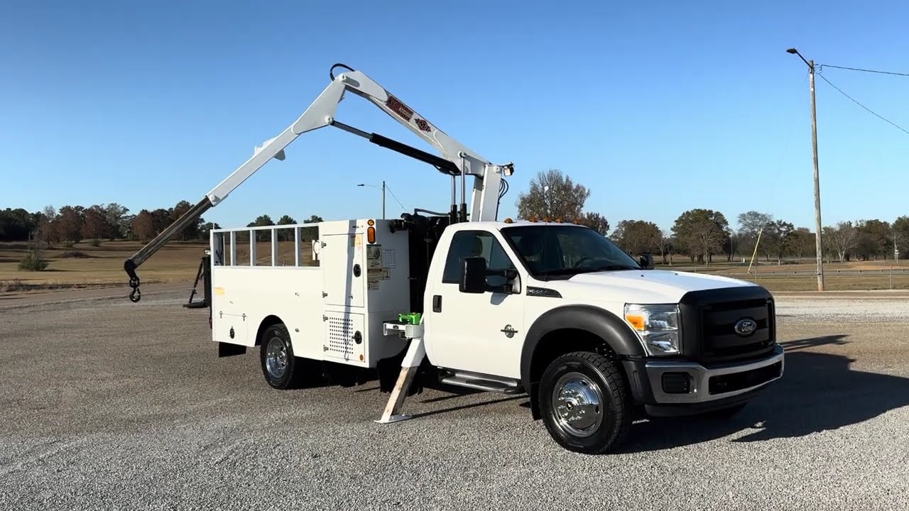 2012 FORD F550 МЕХАНИКА ГРУЗОВИК ШИНОМОНТАЖ ГРУЗОВИК КОМПРЕССОР СТРЕЛА-ПОВОРОТНИК СЕРВИС ГРУЗОВИК