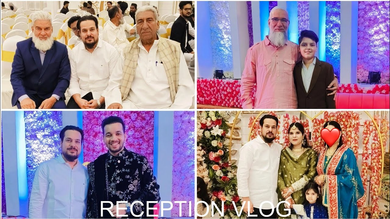 RECEPTION VLOG// #firstvlog #vlog @AkVlogs2a 