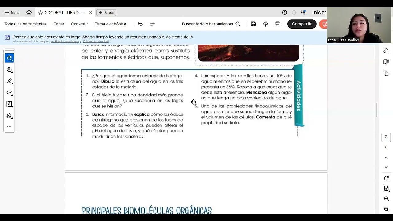2DO BGU - SEMANA 1 - BIOLOGIA
