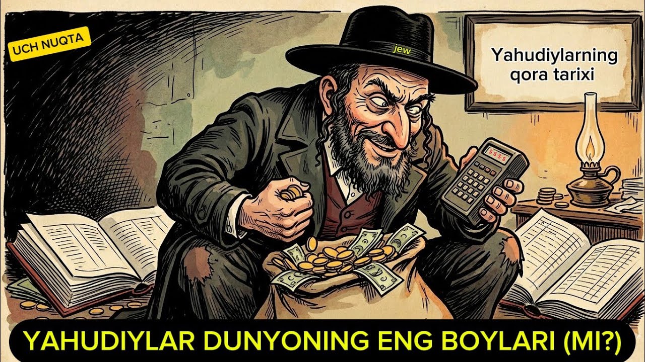 Yahudiylar dunyoning eng boylari (mi?) | Mashxur yahudiylar qanday boy bo'ldi? | Uch nuqta