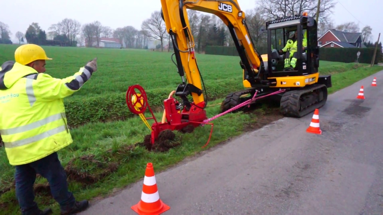 Glasfaserkabelverlegung - FTTH / Infratech Bau GmbH