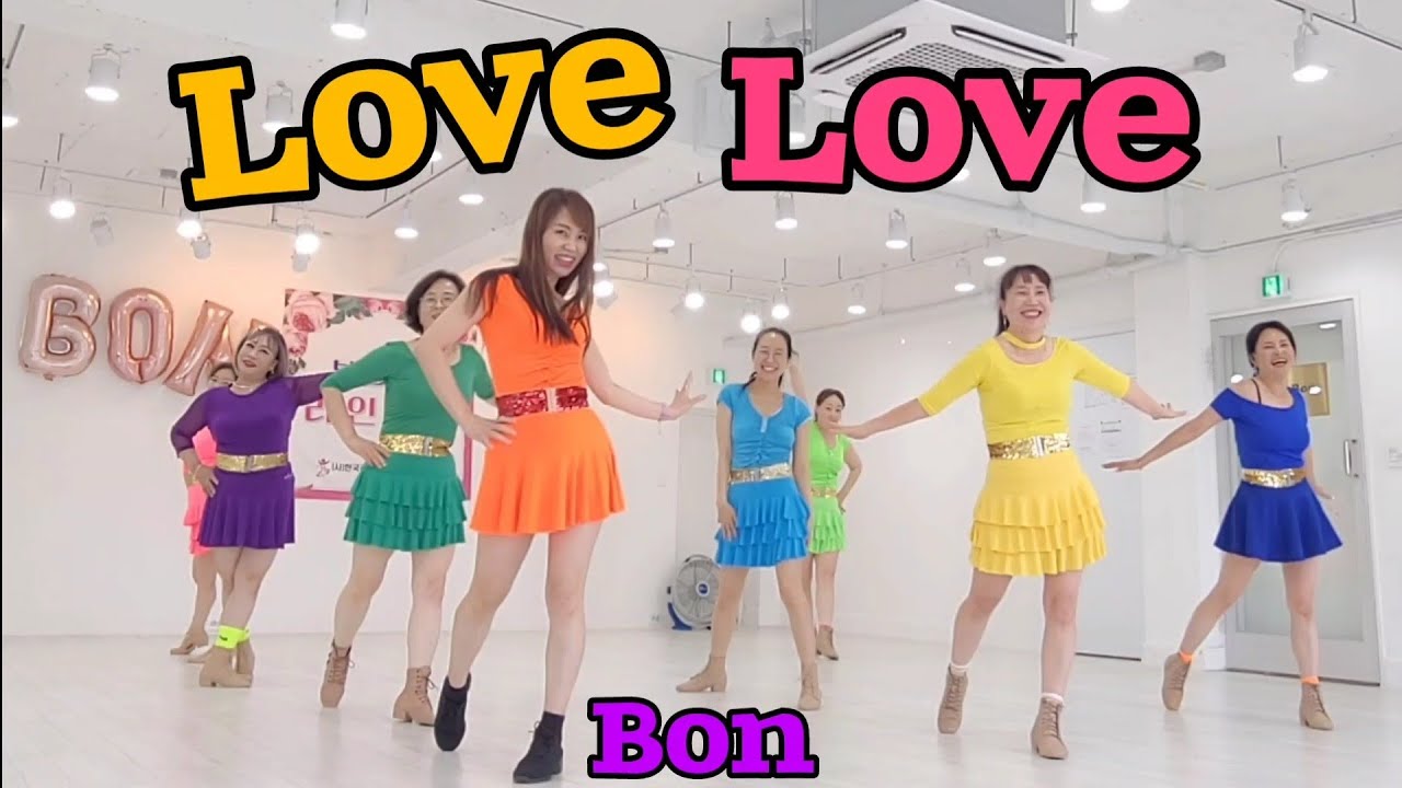 Love Love - Line Dance (Demo) Intermediate / Bon-굿찌 11:30~