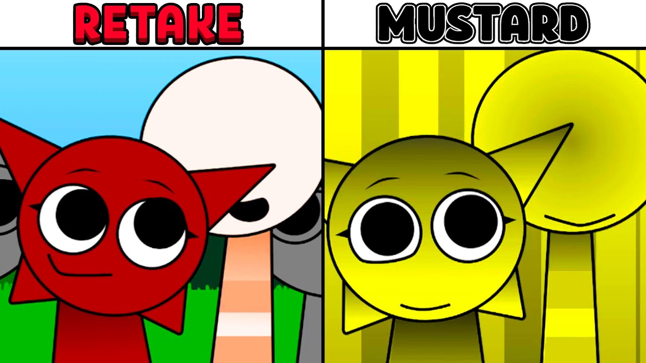 New Version Of Incredibox Sprunki Retake But Mustard: Phase 1 VS Phase 2