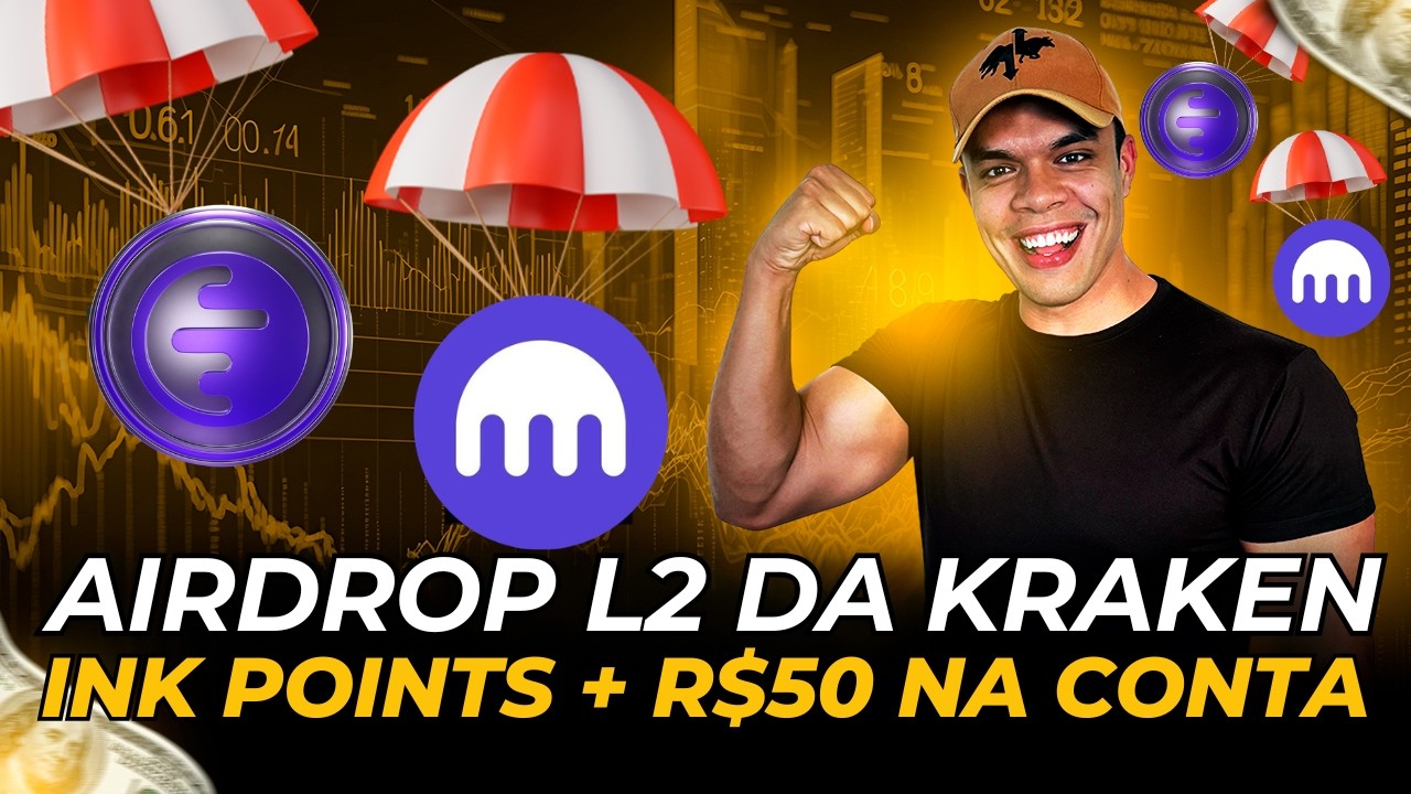 INK (Kraken): Full Tutorial + Airdrop 2026 + R$50 Now 💰