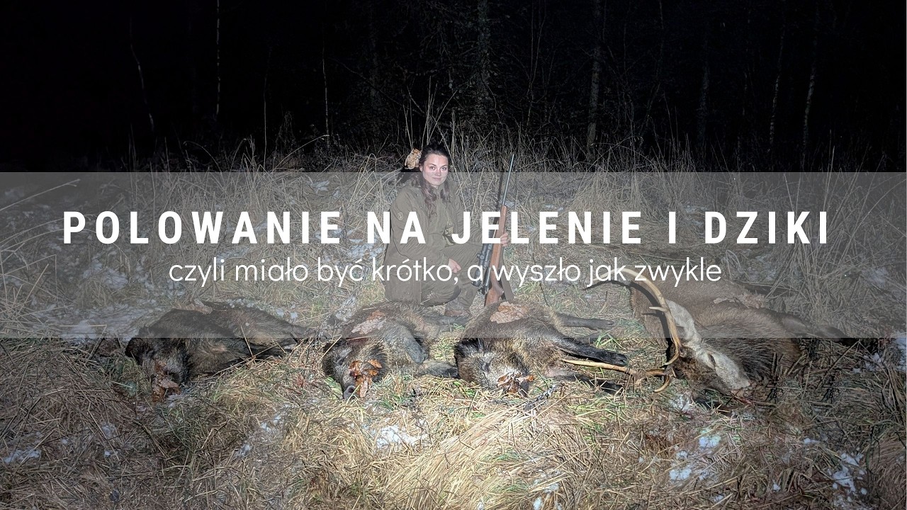 DIANA BYC 8/2026 Polowanie na jelenie i dziki - czyli miało być kr&oacute;tko, a wyszło jak zwykle