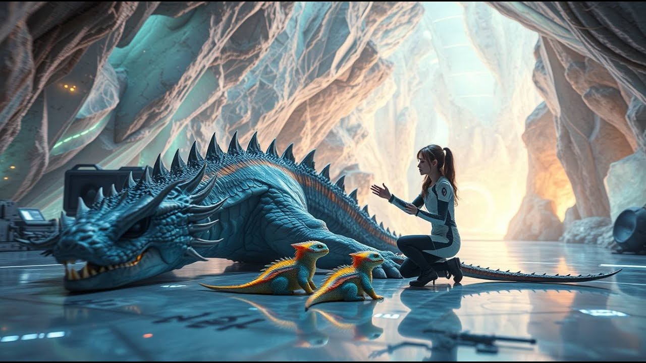 'Please Don't Hurt Us—Mommy Is Dying,' the Baby Dragons Whispered... What the.| A Short Sci-fi Story