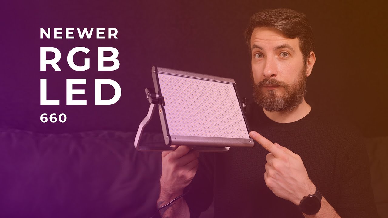 ⚜️ Neewer 660 RGB LED - Top Fotografie und Video Licht für wenig Geld