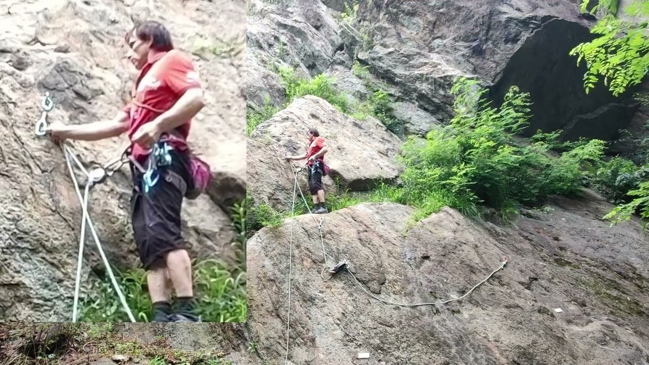 Arrampicata sportiva in autosicura Wild Country Revo vs Petzl Gri-Gri - Lead rope solo climbing Revo