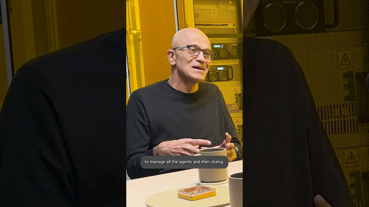 Satya Nadella on the future of AI agents