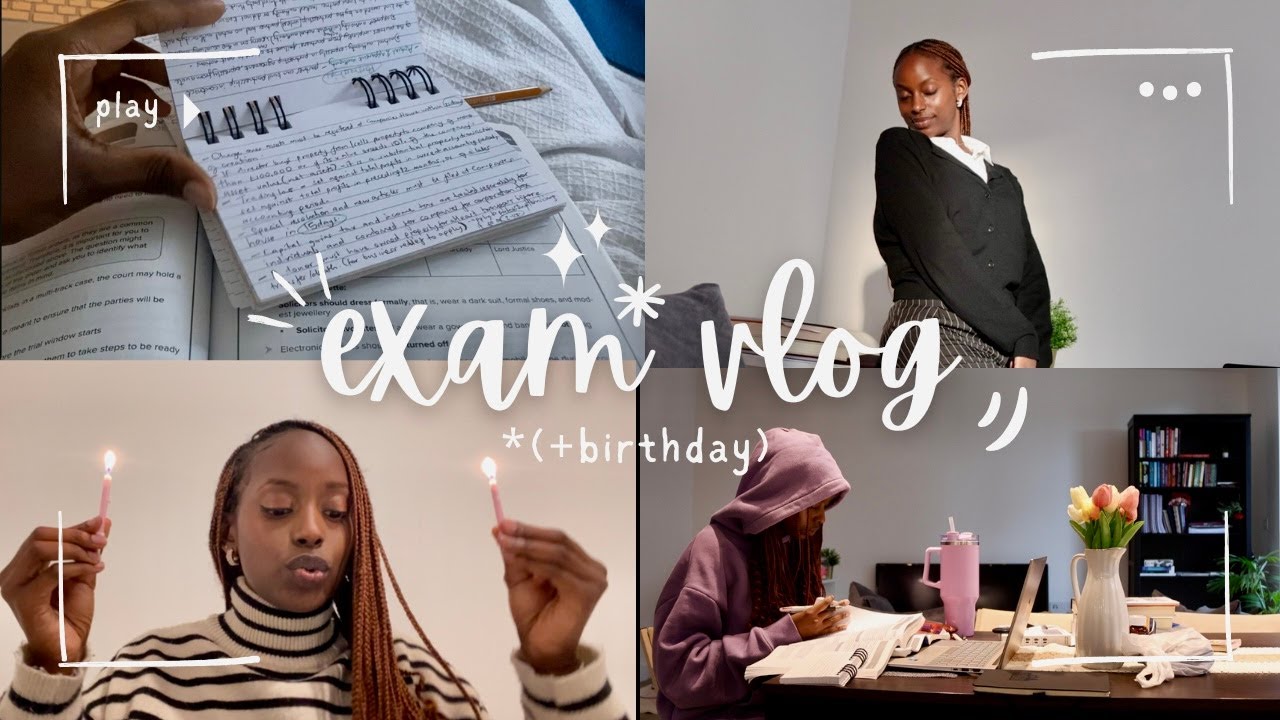 Come along with me to sit my SQE1 exams (and celebrate my birthday)...