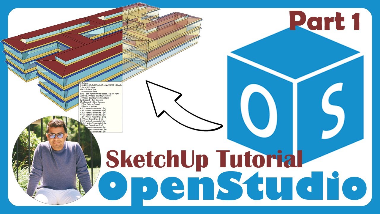 OpenStudio Building Energy Analysis Tool | V02 - SketchUp Plugin Tutorial 01 | EnergyPlus Simulation