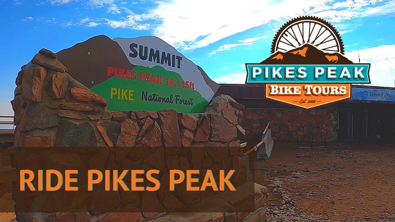 Descend Pikes Peak with Pikes Peak Bike Tours!