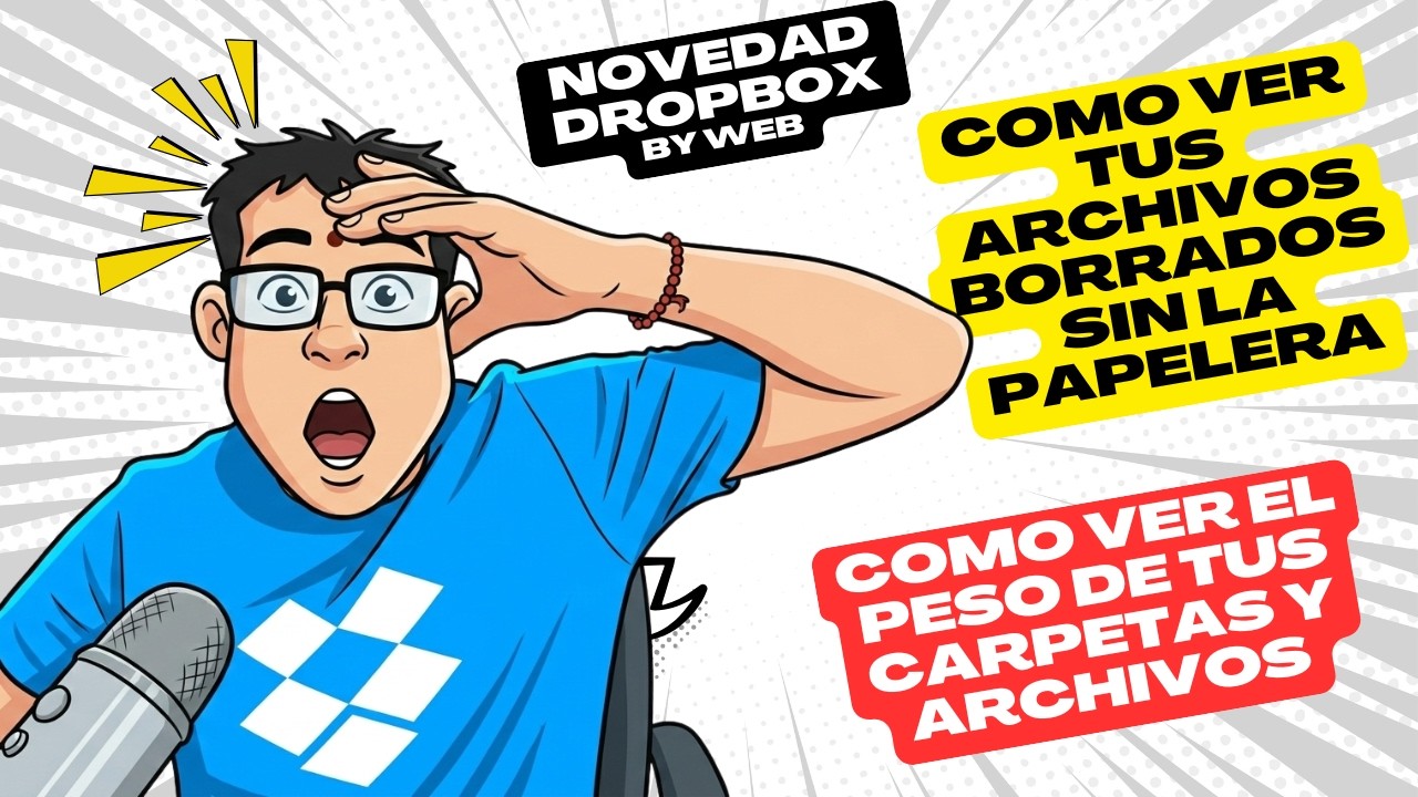#dropbox #tutorial de como Ver tus archivos borrados sin usar la Papelera y mas...
