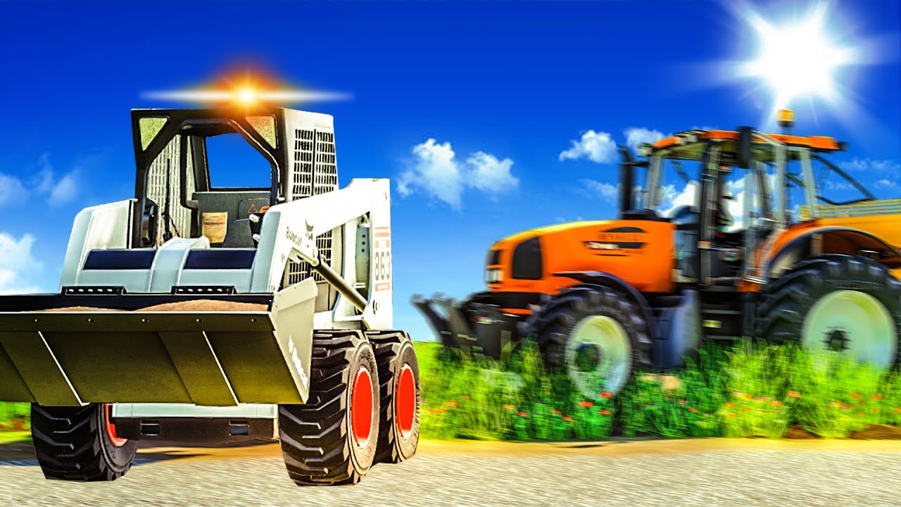 Farming Simulator 19: NEW BOBCAT 863 TURBO & RENAULT ARES 836 RZ