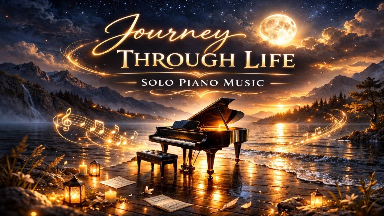 Emotional Piano Journey Through Life | Solo Piano Instrumental Music