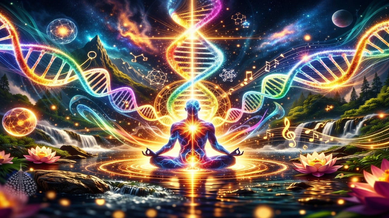 Healing 528Hz Meditation Music – Deep Relaxation and Inner Transformation