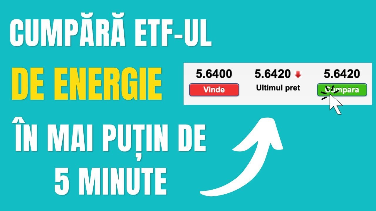 Cum să investești &icirc;n etf-ul de energie de la BVB?