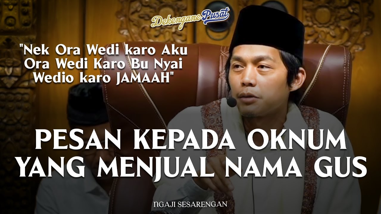 🔴 PERINGATAN! Gus Iqdam Skakmat Oknum Jual Nama: 