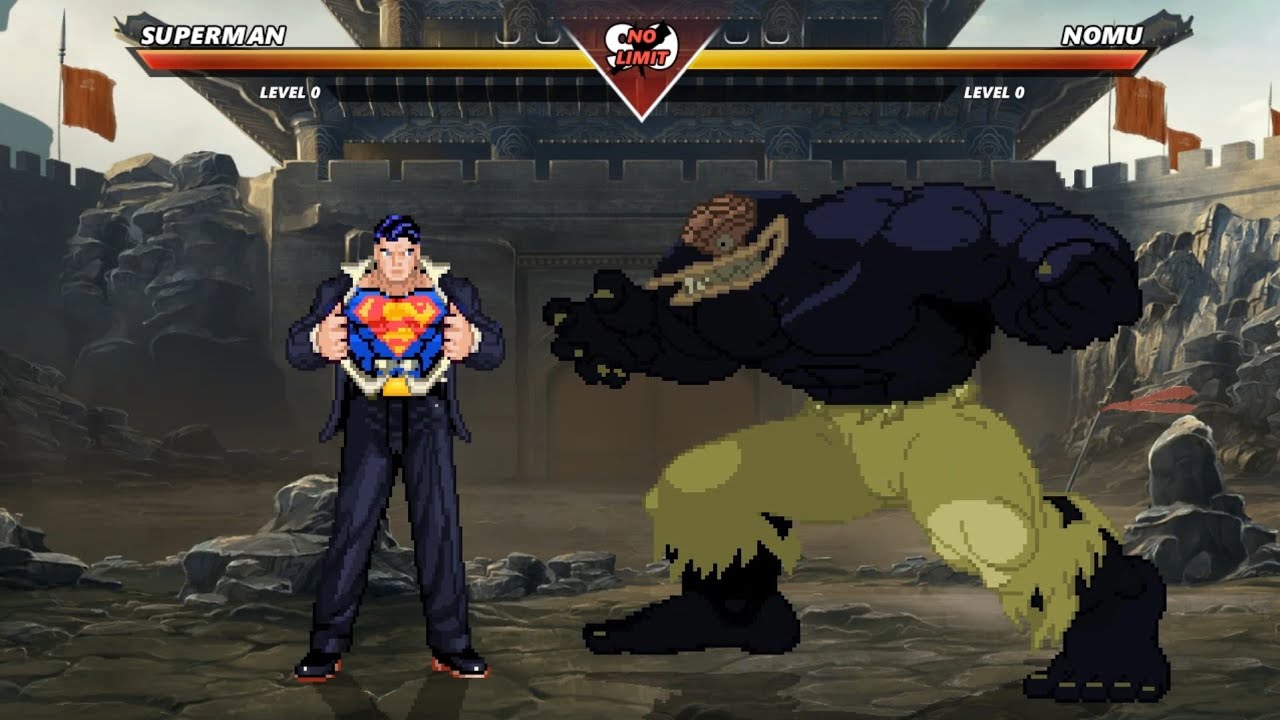 SUPERMAN vs NOMU - High level insane fight❗🔥