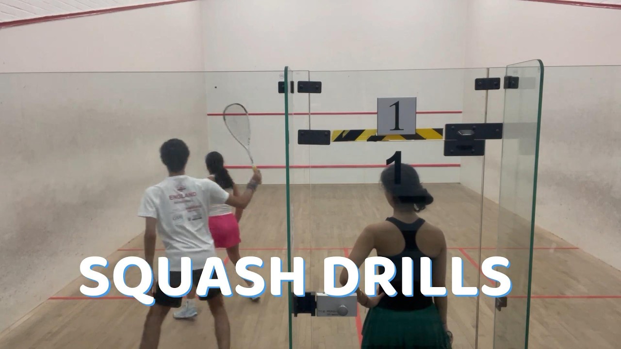 (Ep. 1) Squash drills | Specific targets trained in this video