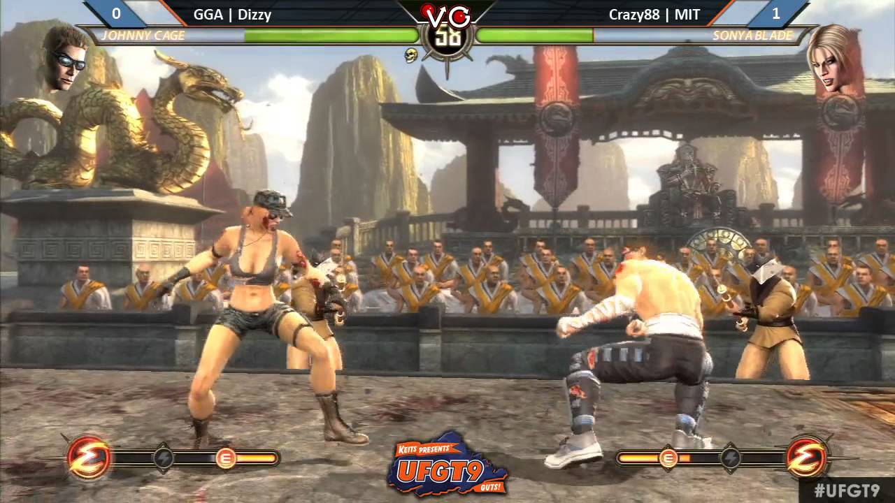 UFGT9 - GGA | Dizzy Vs. Crazy88 | MIT - MK9 Winners Semi Finals
