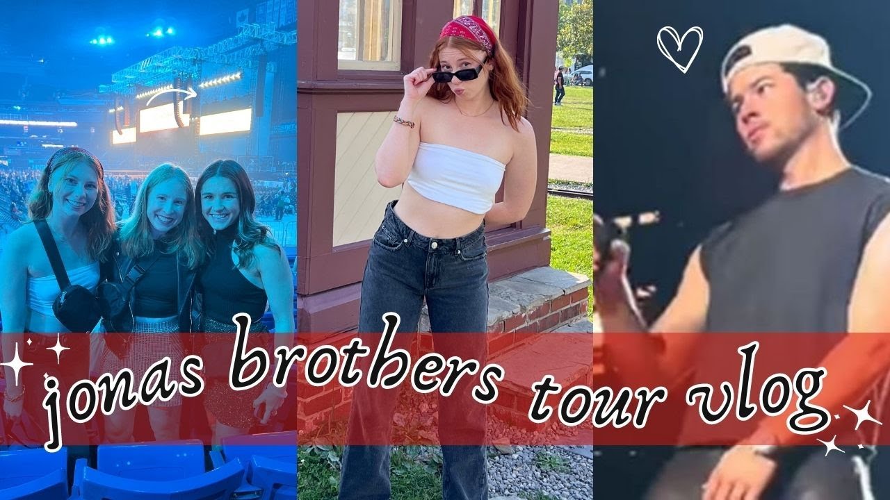 jonas brothers concert vlog (featuring lawrence)