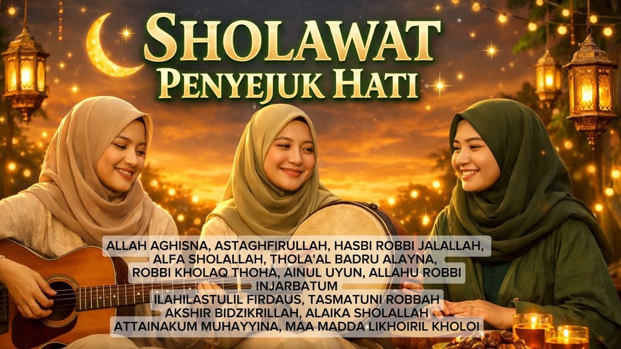 Rezeki Datang Tak Terduga! Sholawat  Penarik Rezeki 2026 | Penyejuk hati