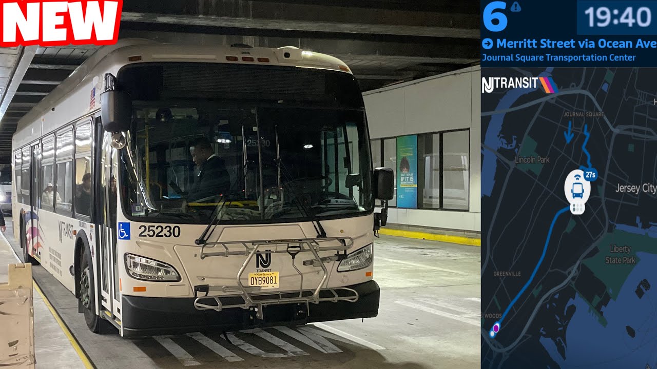 *[FULL BUS JOURNEY!]* A Local Ride to Jersey City!