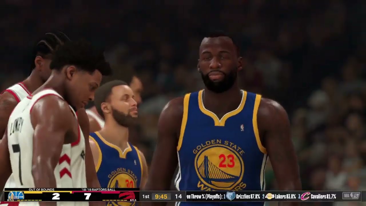 16' Golden State Warriors vs Toronto Raptors | 2K25 KD vs Kawhi