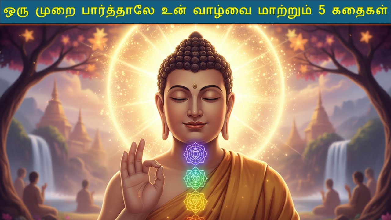 புத்தரின் 5 வாழ்க்கை கதைகள் – உன் மனதை மாற்றும் தெய்வீகக் கதைகள் | Ullam Thedum Oli | #buddha