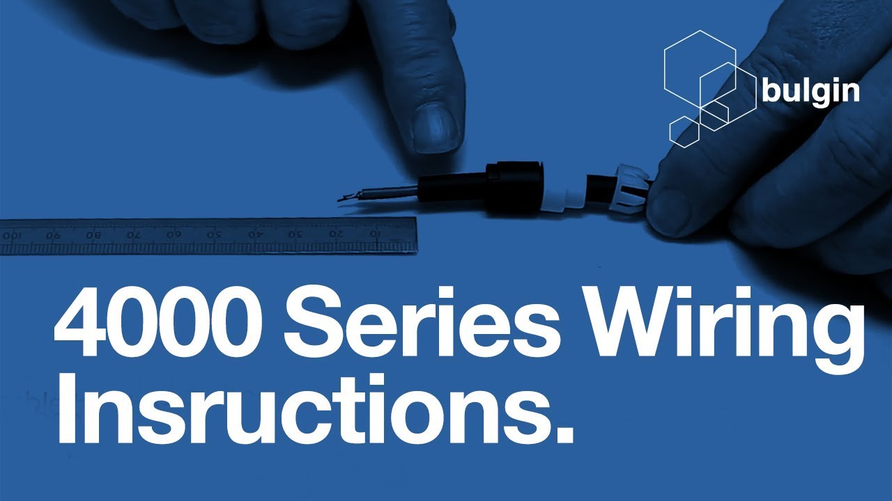4000 series wiring instructions