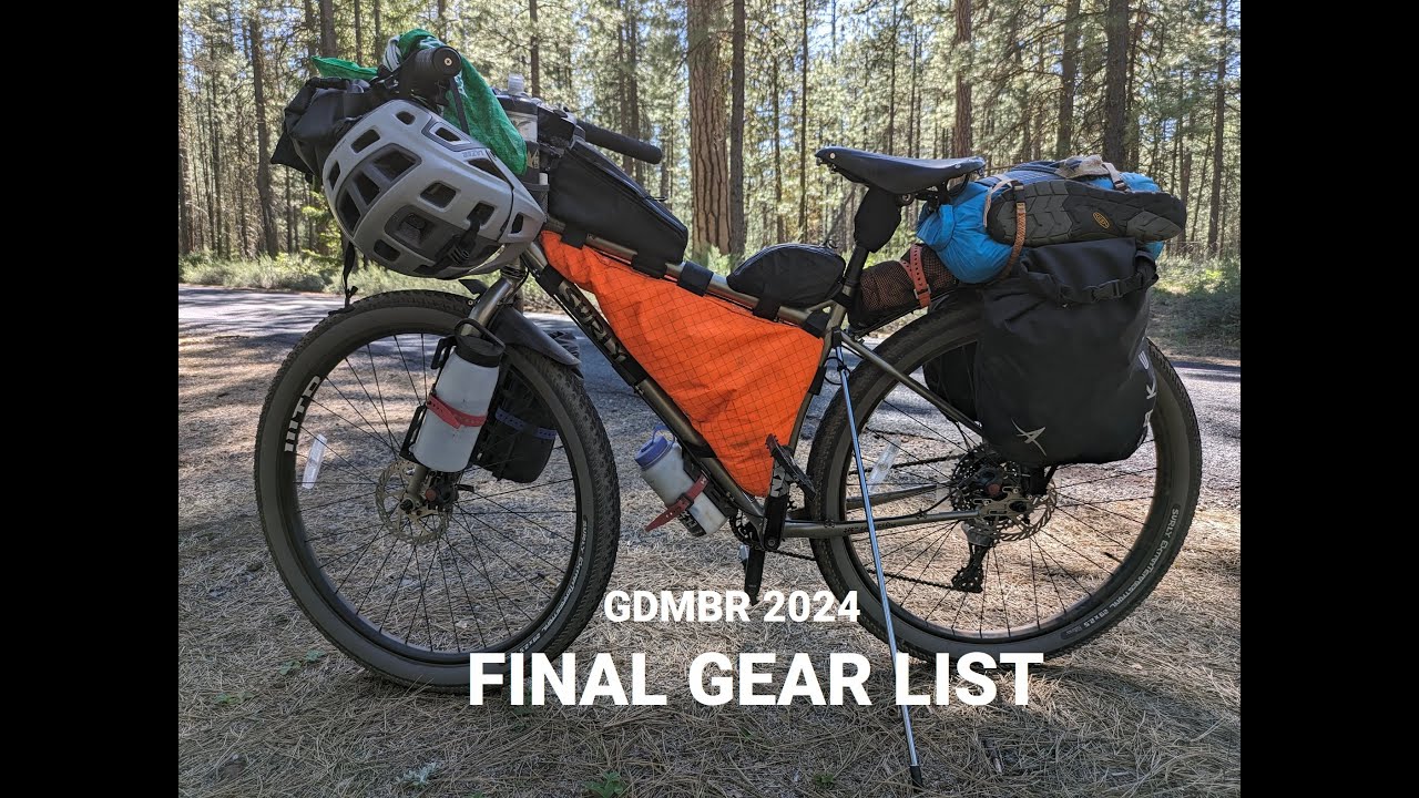 Packing for the GDMBR 2024- Final setup