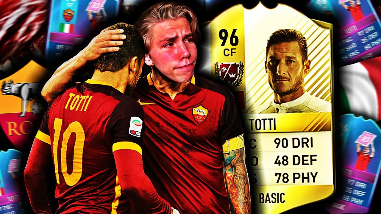 DET BESTE TOTTI KORTET NOENSINNE!! 💥🏆 96 RANGERT LEGENDE SIER FARVEL..