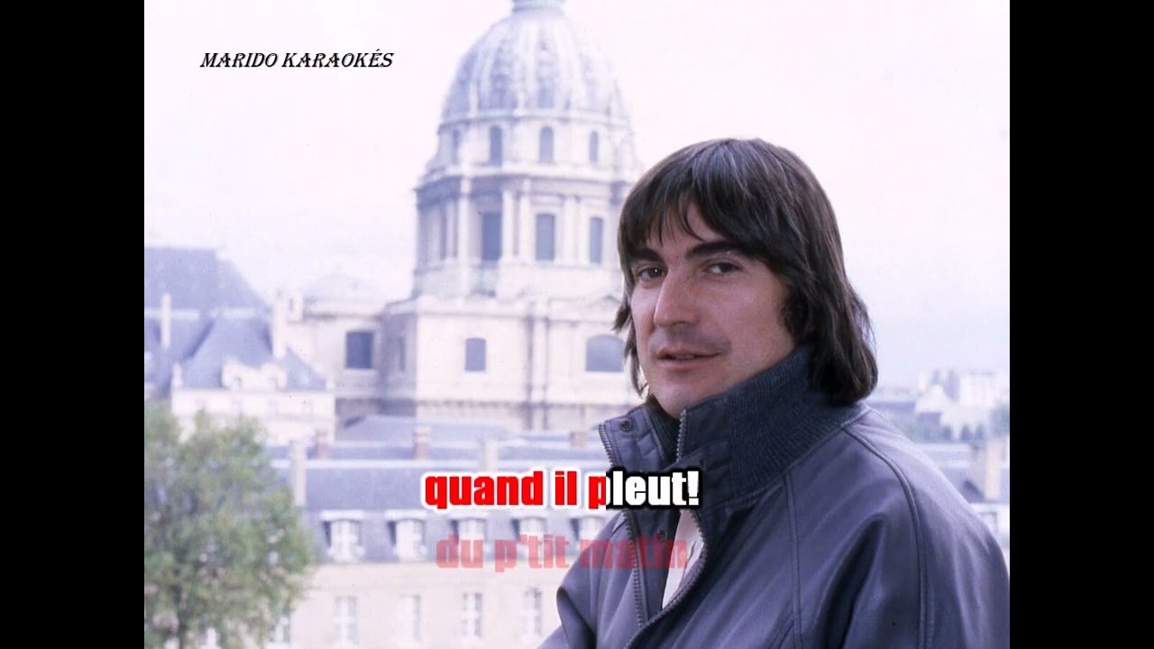 Karaoké Serge Lama - Les chants  les plus beaux 1968