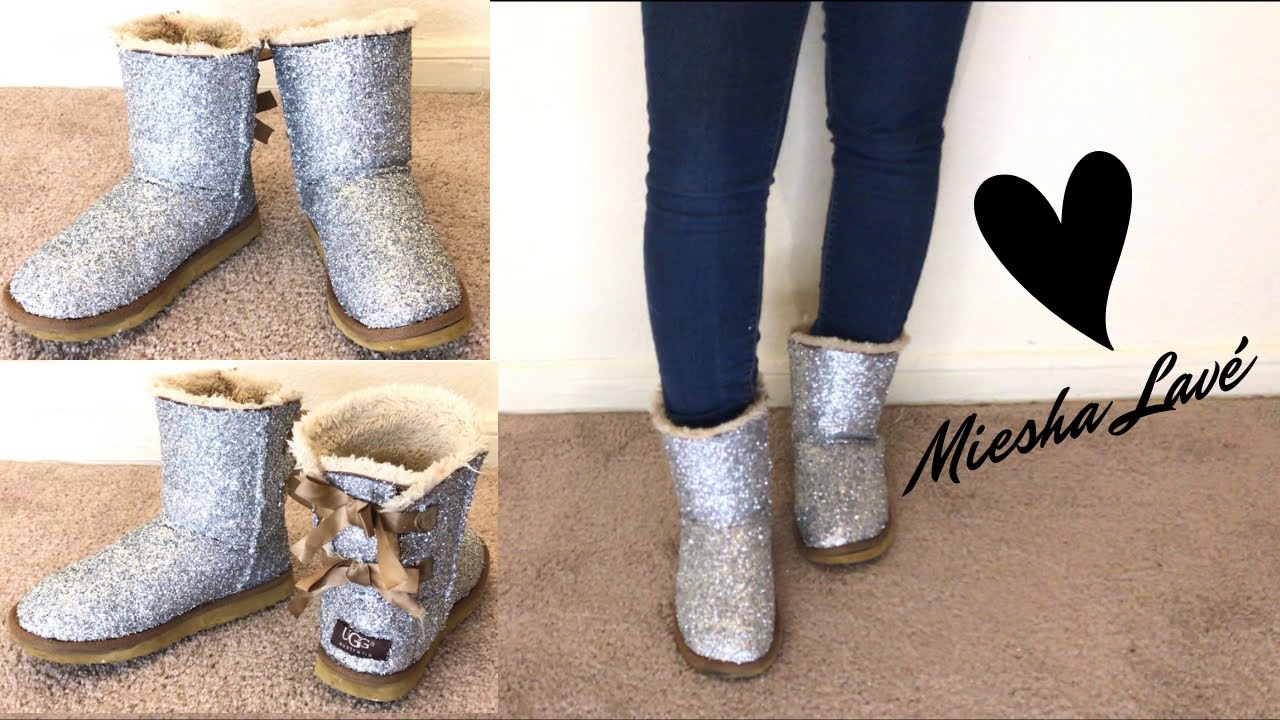DIY GLITTER UGG BOOTS ♡
