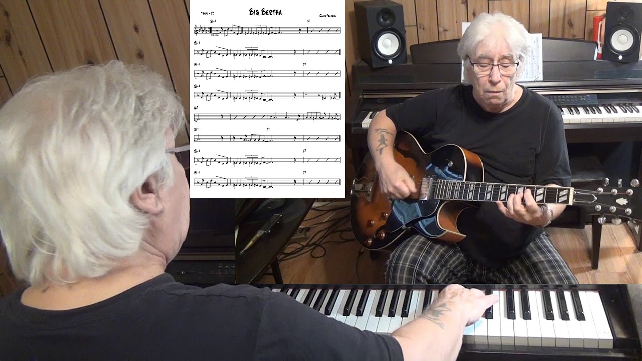 Big Bertha - Jazz guitar & piano cover ( Duke Pearson )