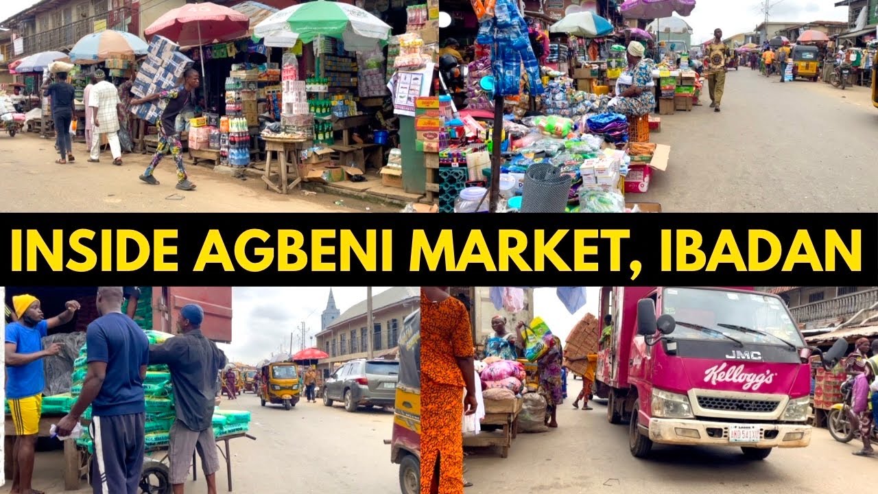 INSIDE AGBENI MARKET IBADAN | ONE OF NIGERIA’S BIGGEST WHOLESALE MARKET 