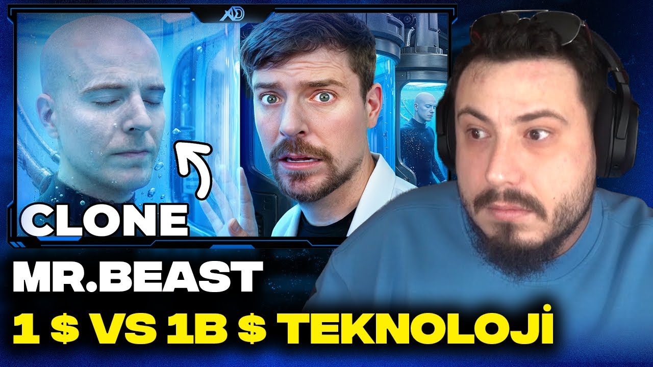 MR.BEAST 1 DOLAR VS 1.000.000.000 DOLAR FÜTÜRİSTİK TEKNOLOJİ İZLİYORUZ!