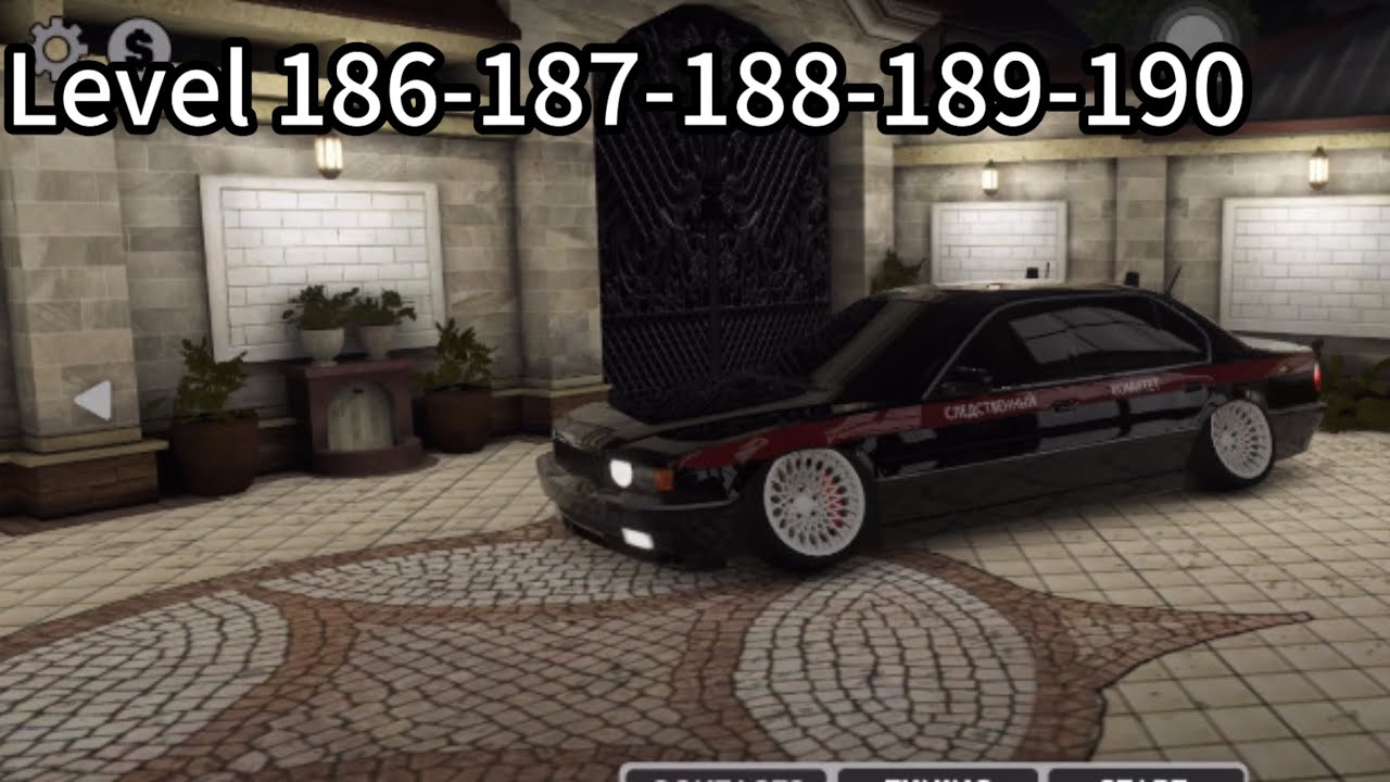 Caucasus parking gameplay level 186-187-188-189-190 #youtube
