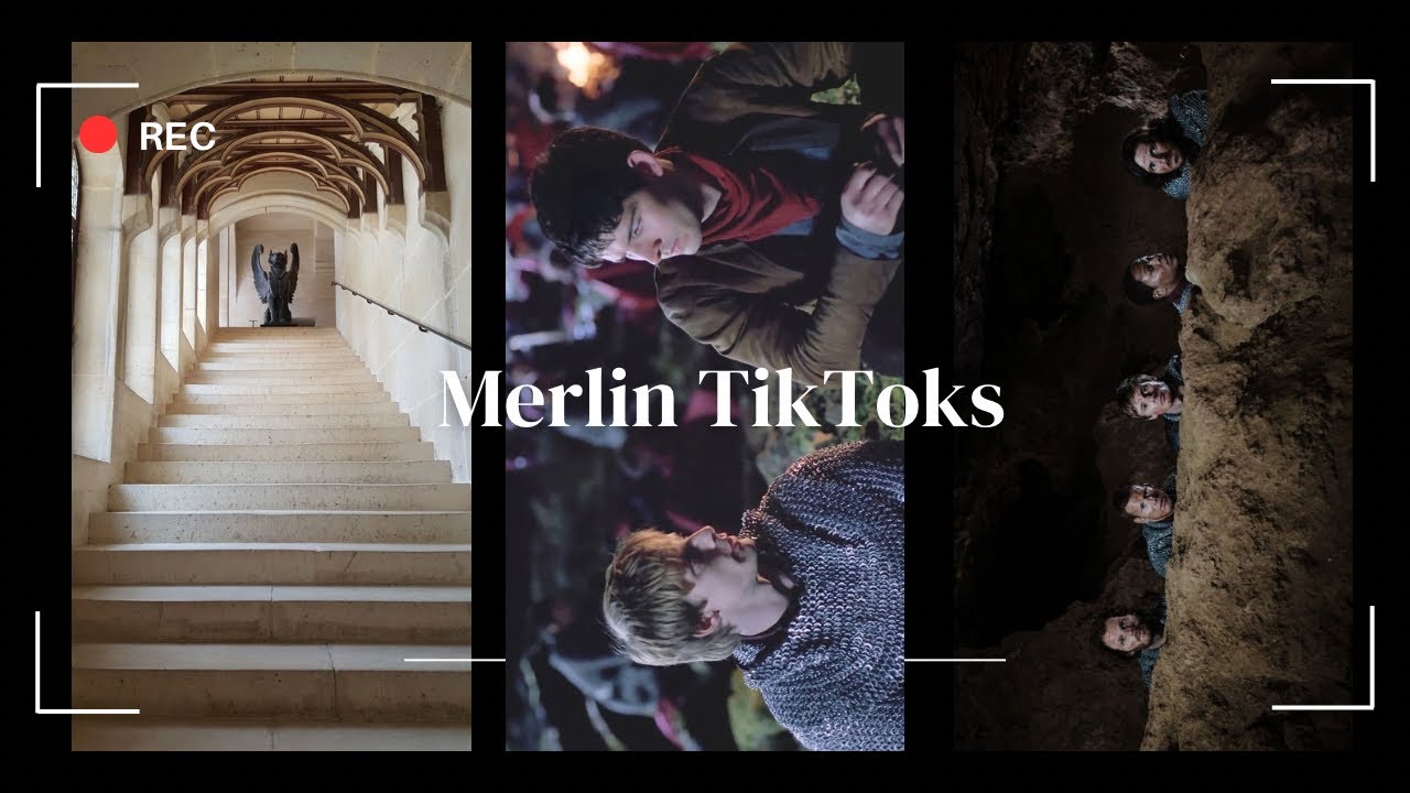 Merlin (mostly Merthur tbh) TikToks for my fellow Americans
