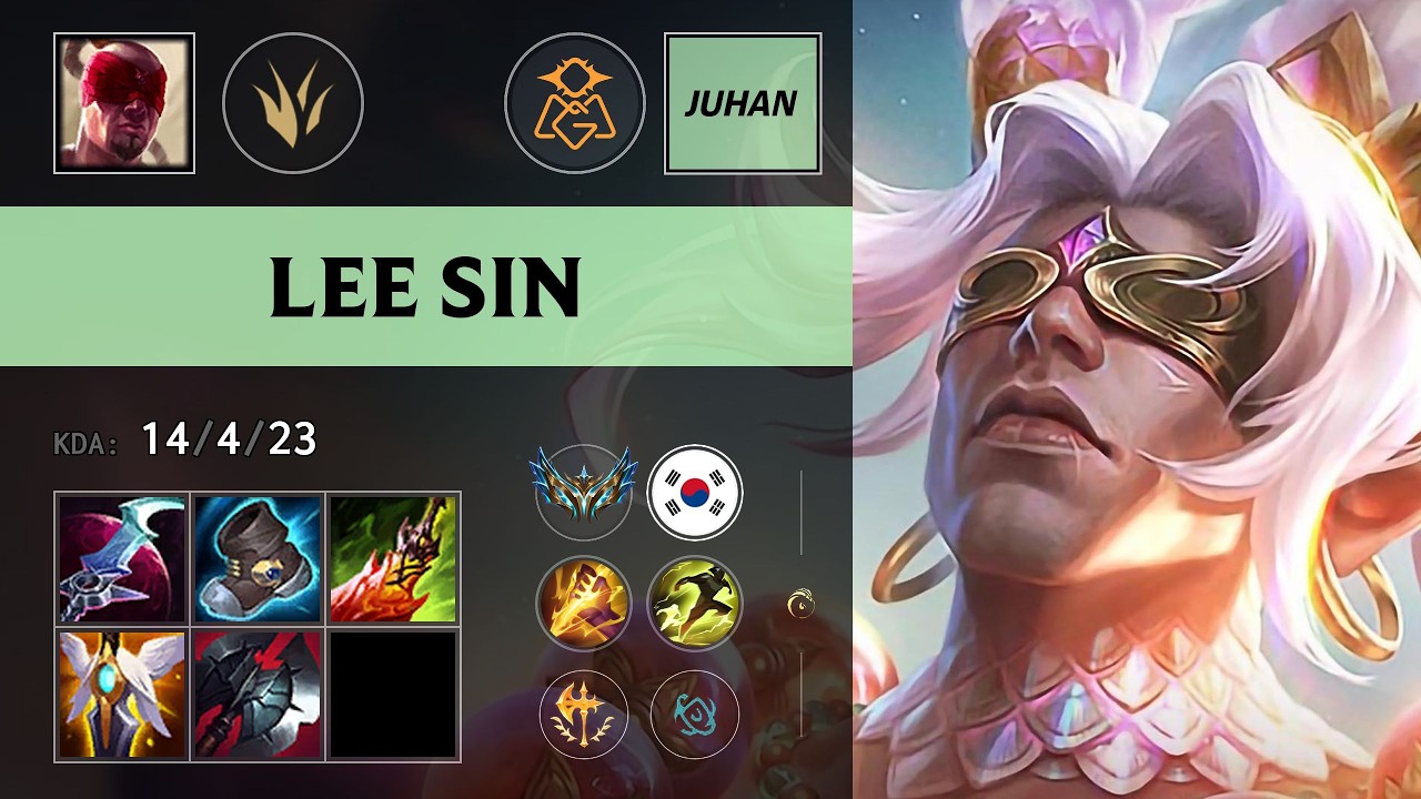 (OMG Juhan) Lee Sin Jungle vs Ambessa - KR Challenger Patch 26.17