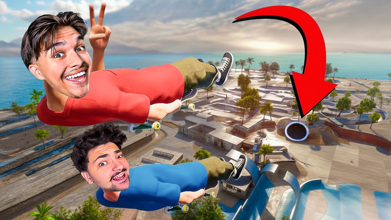 On a Tenté de Descendre des MEGA RAMP Viral de Tiktok sur SKATE !